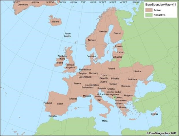 EuroBoundaryMap